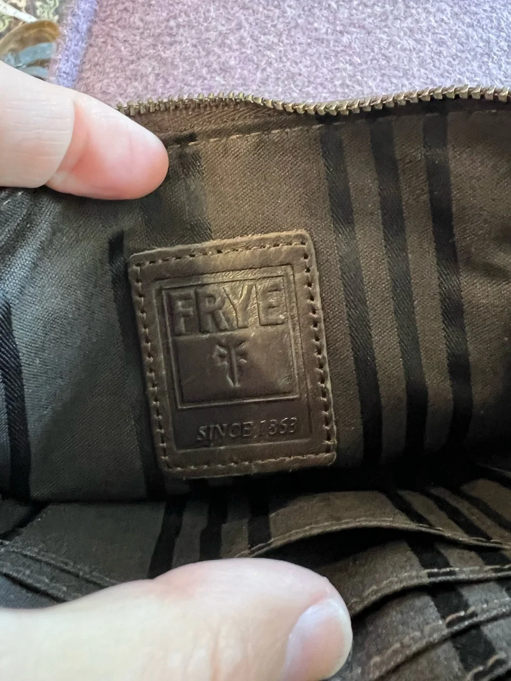 Frye melissa wristlet